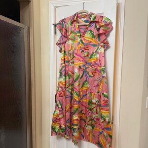 Umgee Floral Maxi Dress